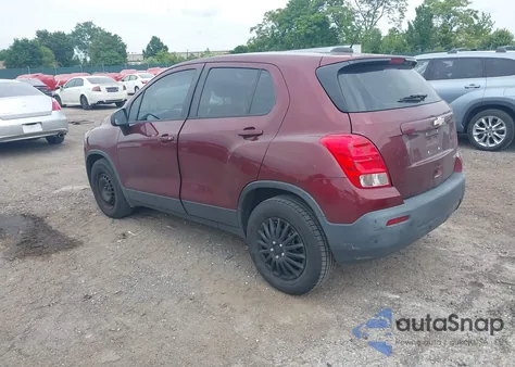 2016 Chevrolet Trax 1Ls z USA, uszkodzony, nr VIN 3GNCJKSB4GL234618